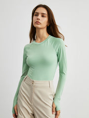 Mint Long Sleeve Bodysuit