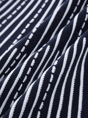 Zebra Print Knit Short Dress