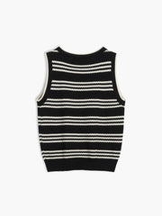 Stripe Sweater Vest