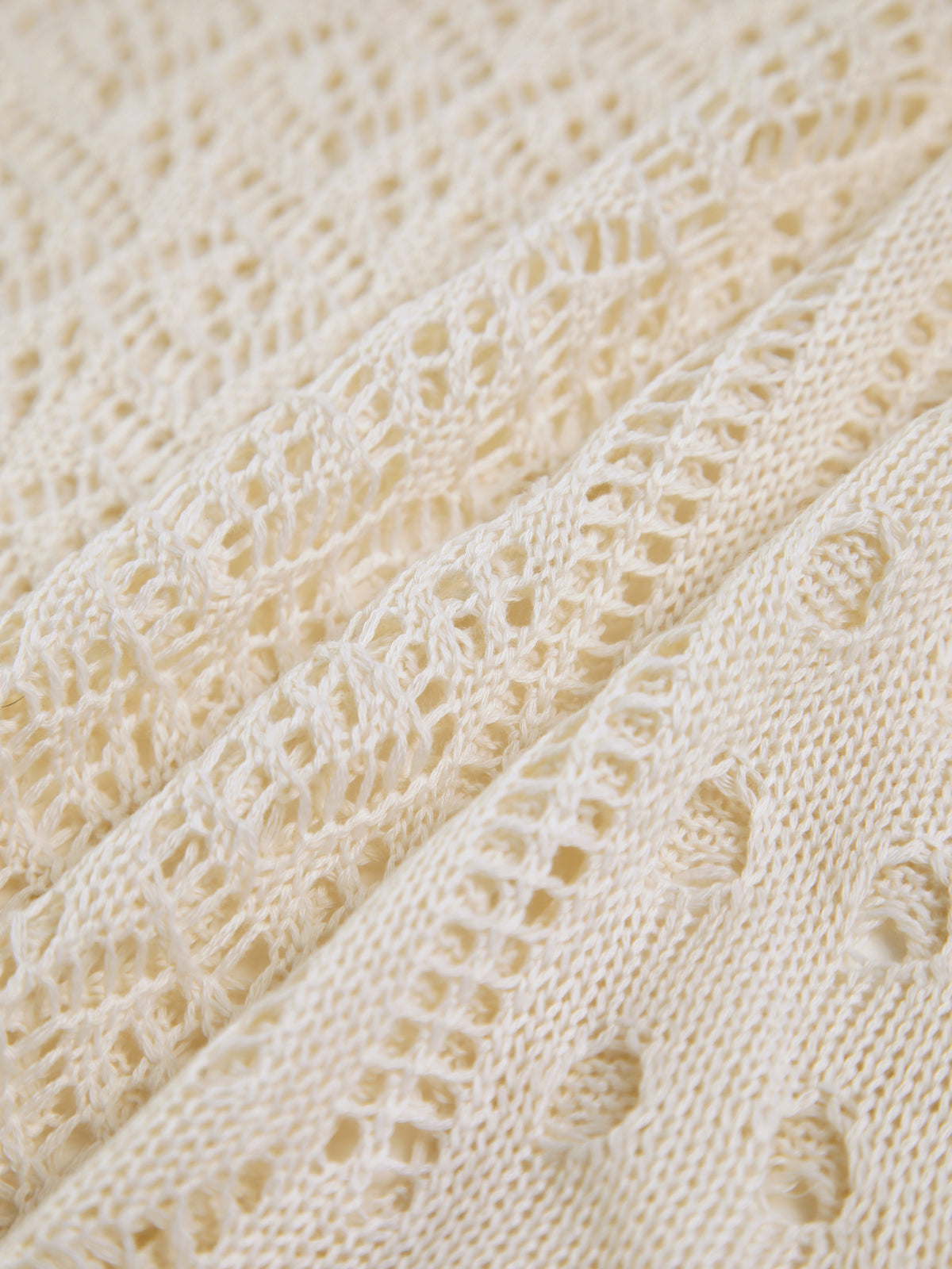 Leisure Eyelet Sweater