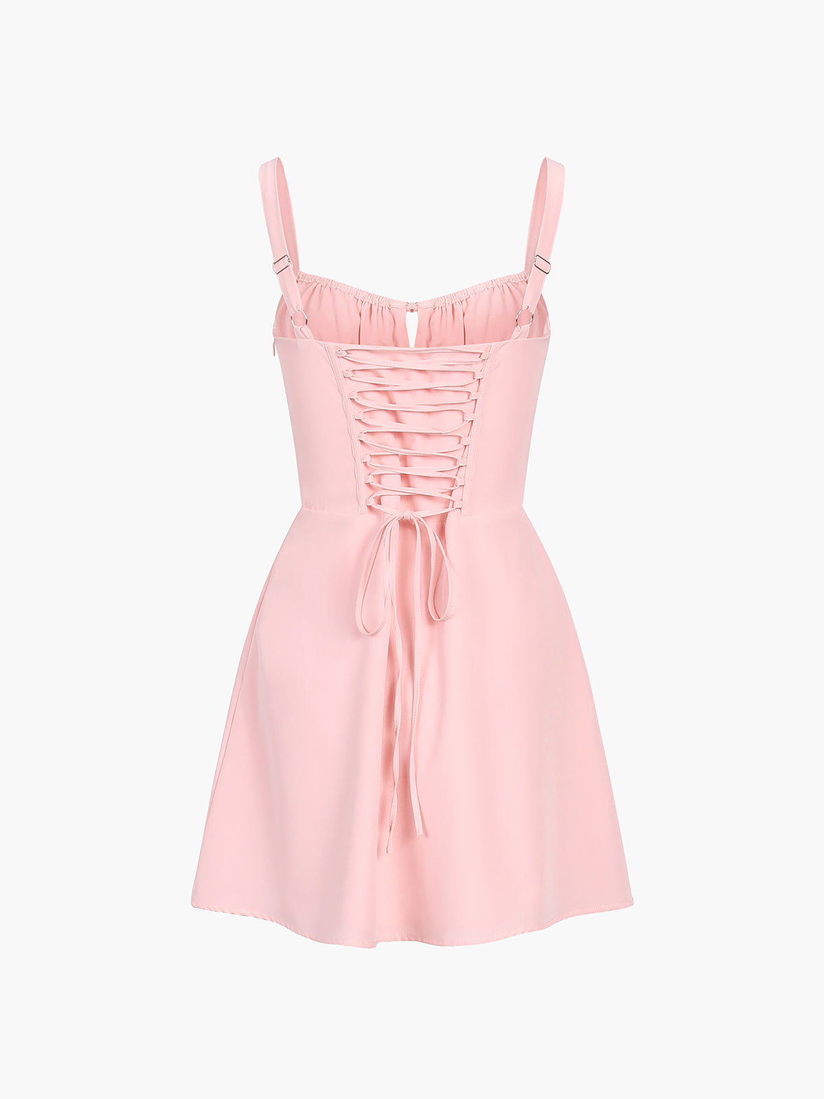 Aphrodite Corset Tie Back Short Dress