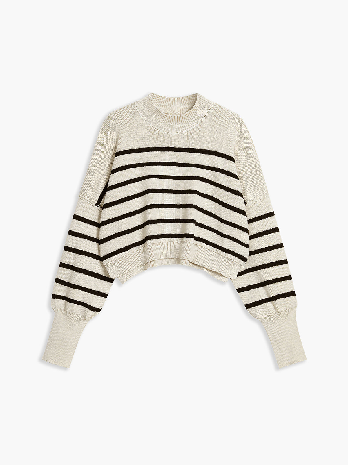 Warm Embrace Stripe Pullover Sweater