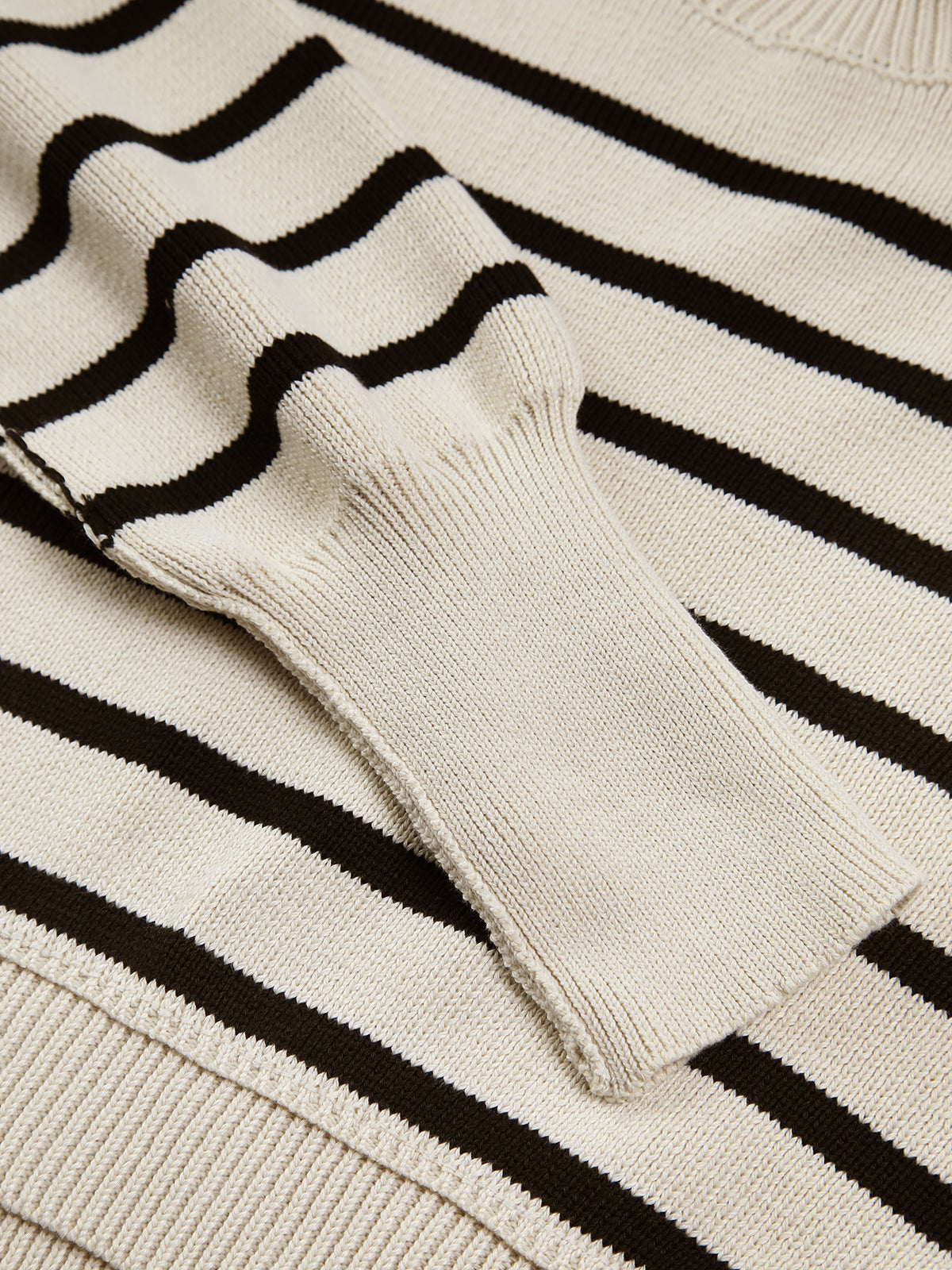 Warm Embrace Stripe Pullover Sweater