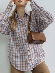 Oversized Checker Shirt