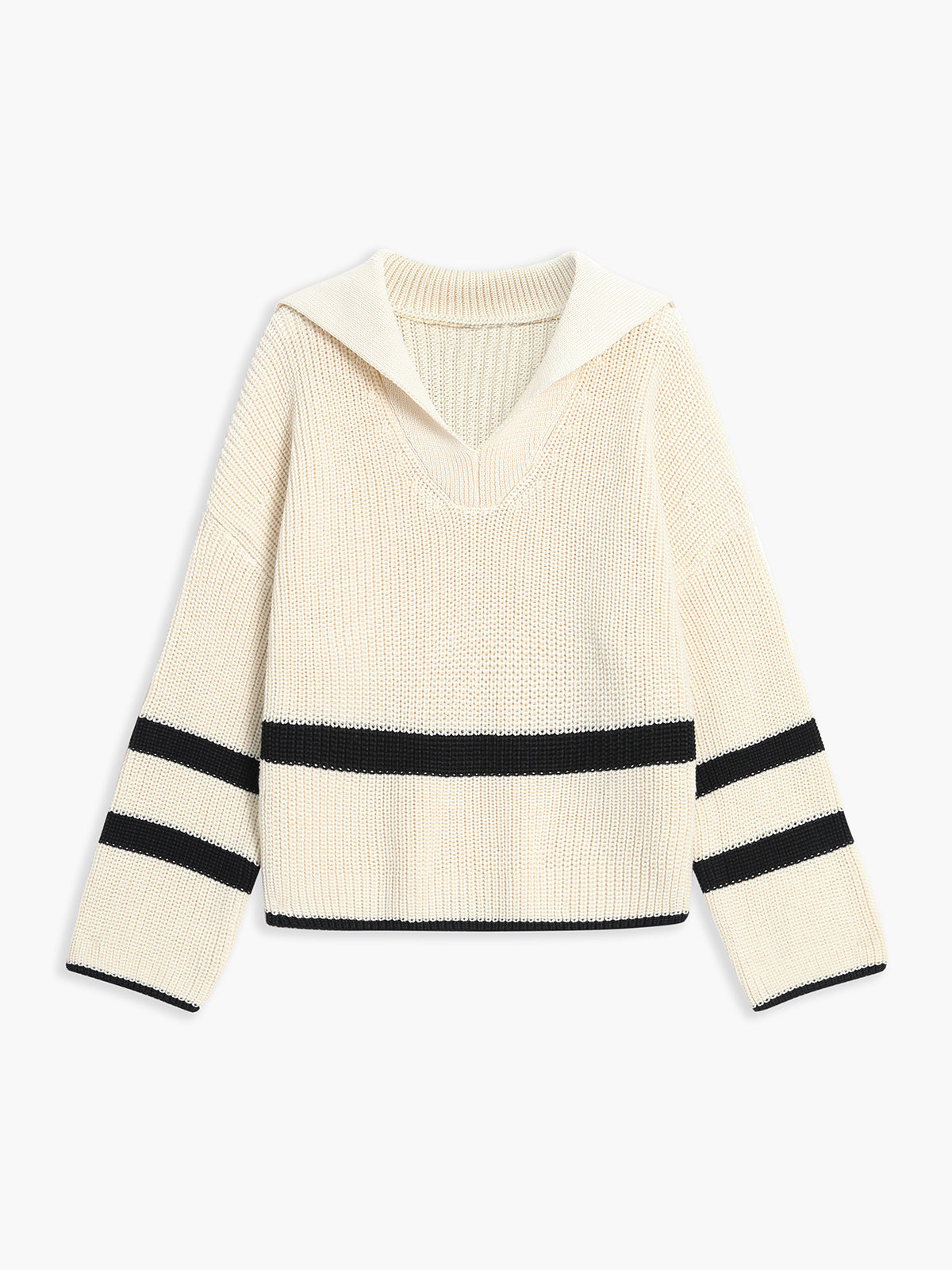 Italian Escape Stripe Sweater