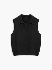 Utility Zippered Sweater Vest