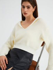 Vanilla Collared Sweater