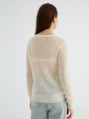 Creamy Flatwhite Cover Up Cardigan