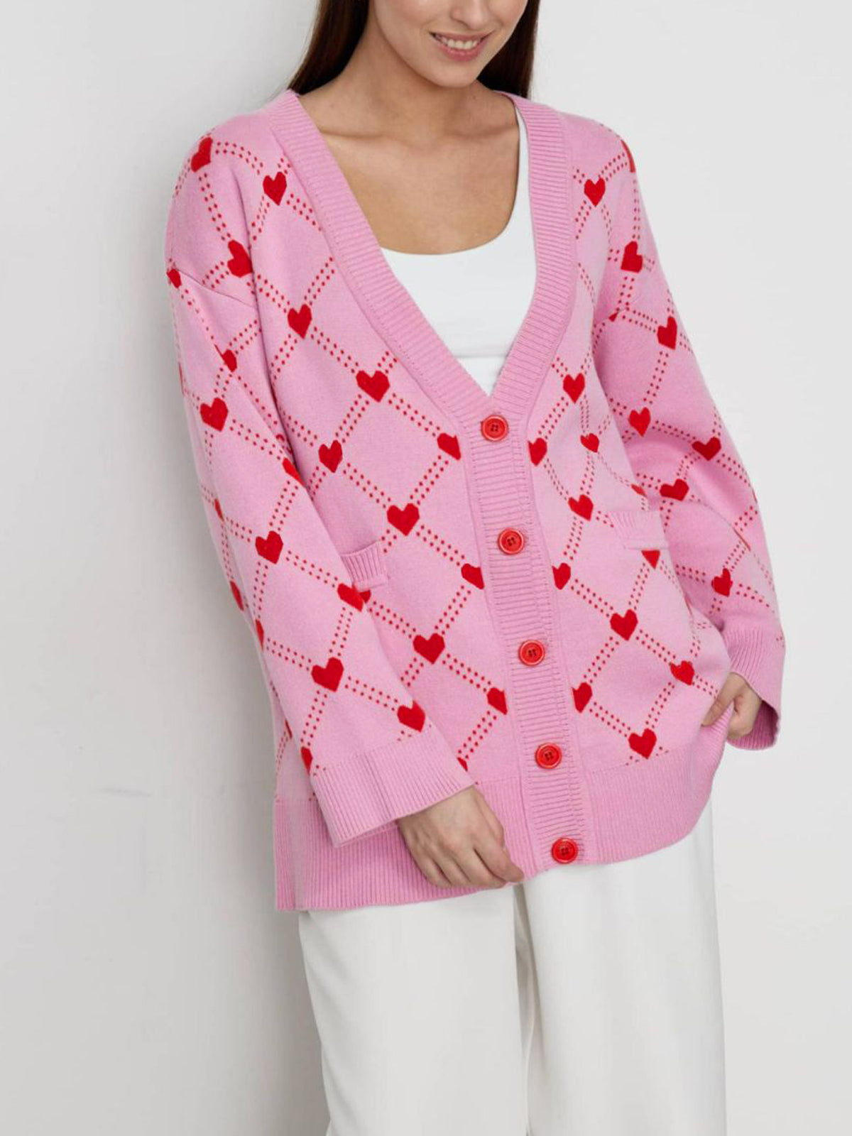 Steal Your Heart Oversized Cardigan