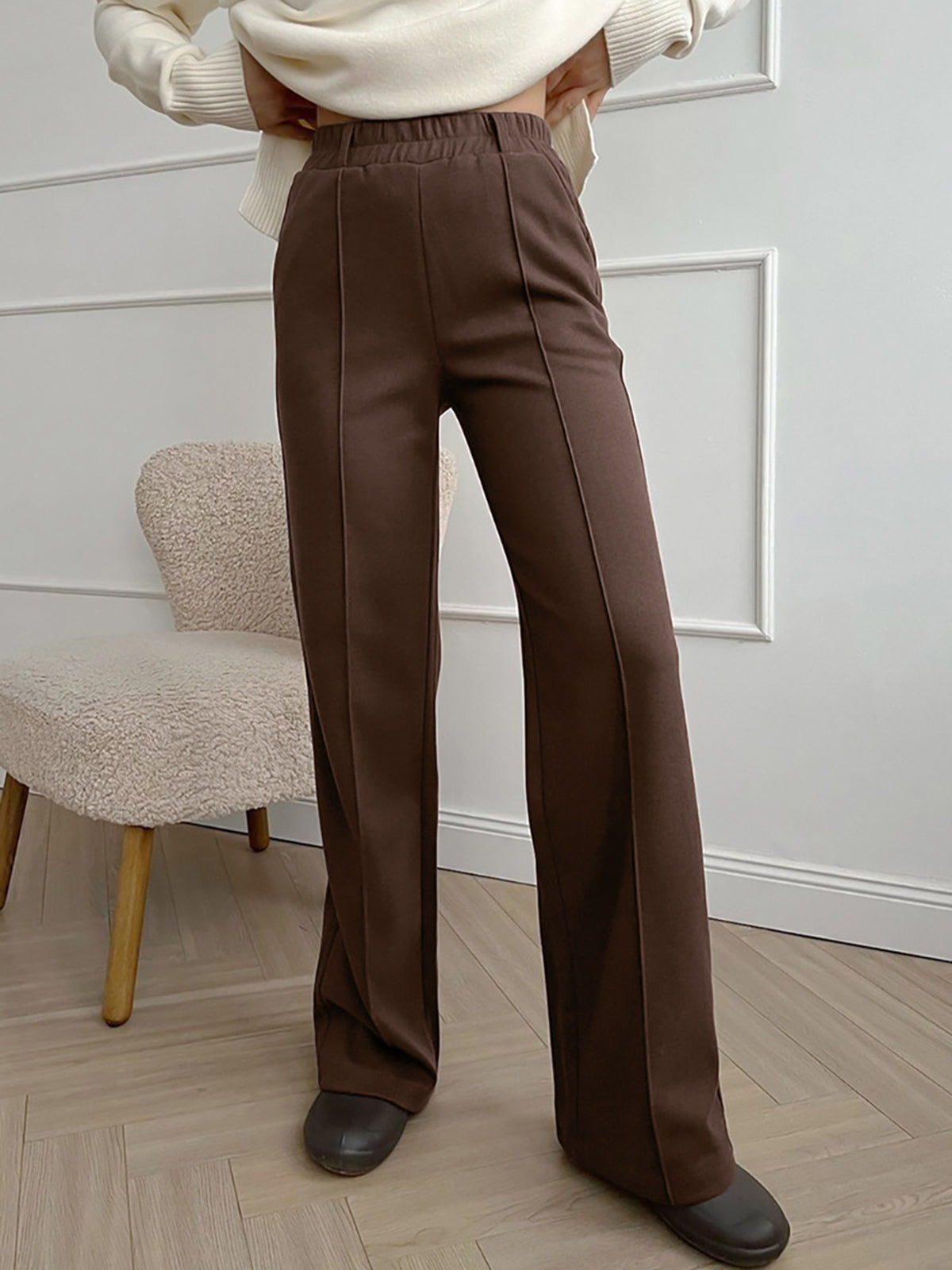 The Main Season Smart Straight Leg Pants