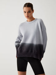 Cloud Nine Fuzzy Ombre Oversized Sweater