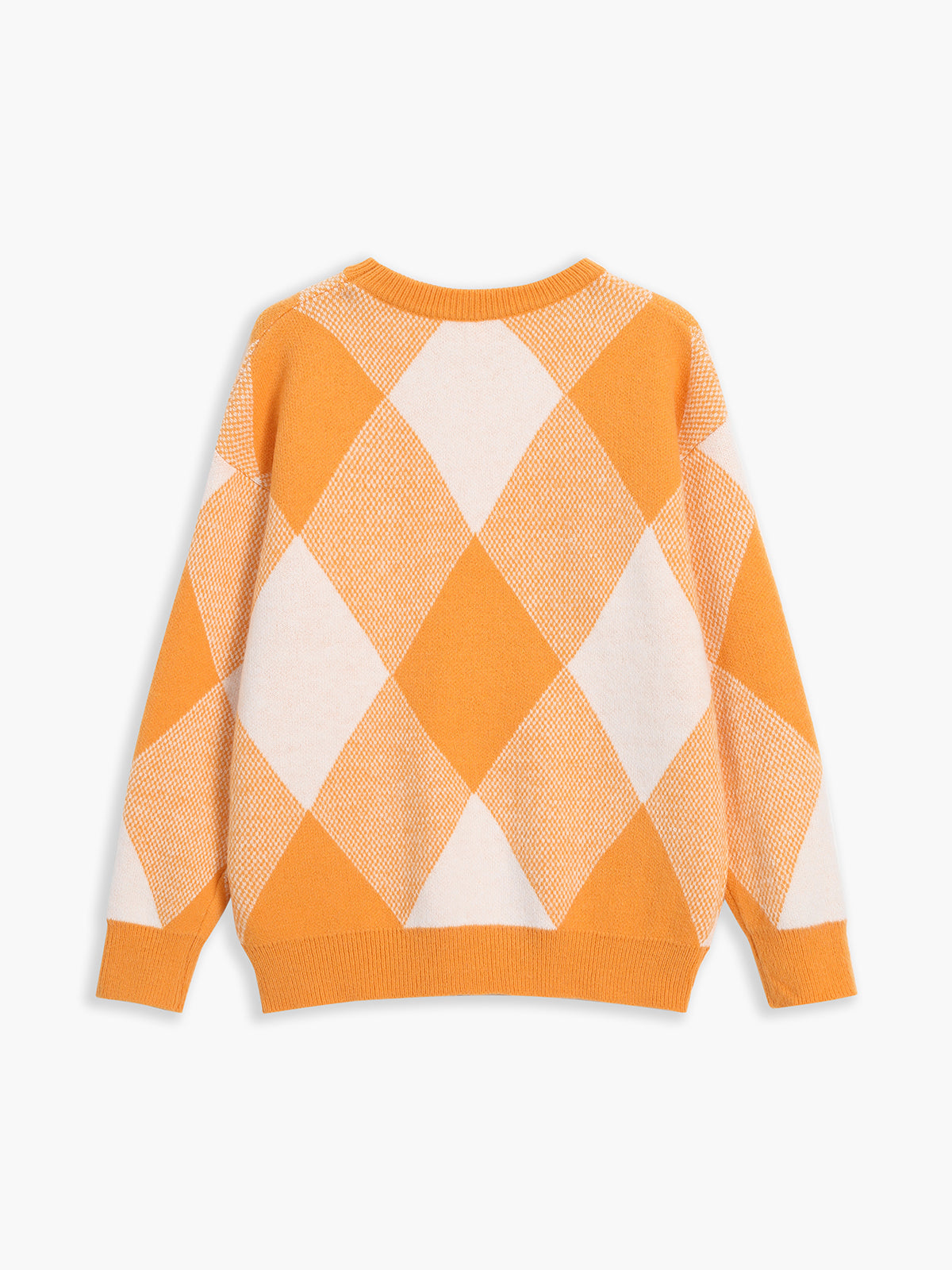 Vitamin C Checkered Sweater