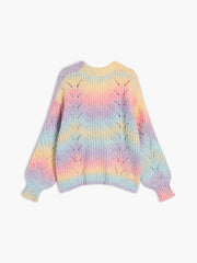 Ombre Rainbow Cardigan