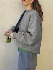 Coffee Run Oversized Sweatshirt