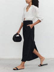 Hook-and-Loop Fastener Velcro Maxi Skirt