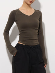 Brownie Long Sleeve Top