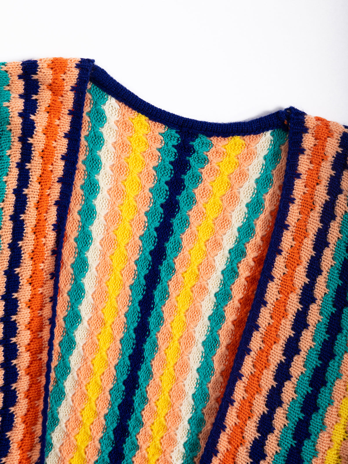 Rainbow Melody Stripe Cardigan