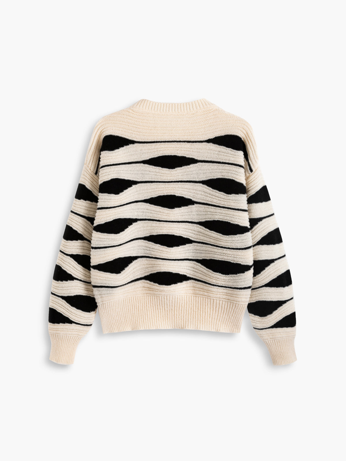 Wavy Stripe Cardigan