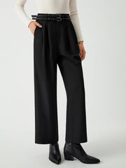 Essential Wide Leg Culotte Pants