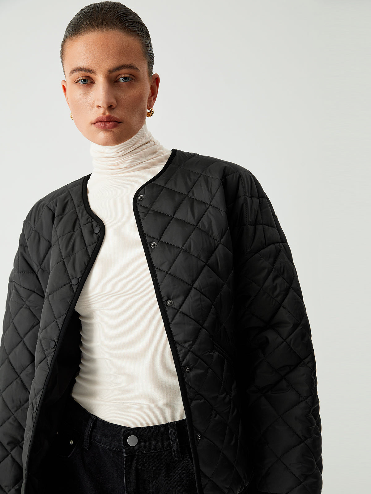 Lightweight Quilted Coat