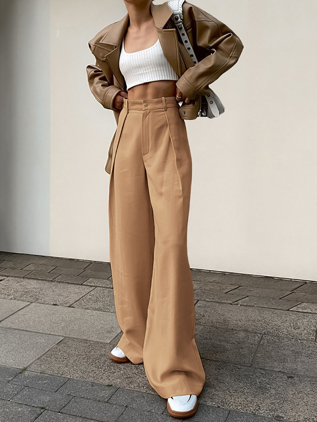 Essential Wide Leg Dress Pants