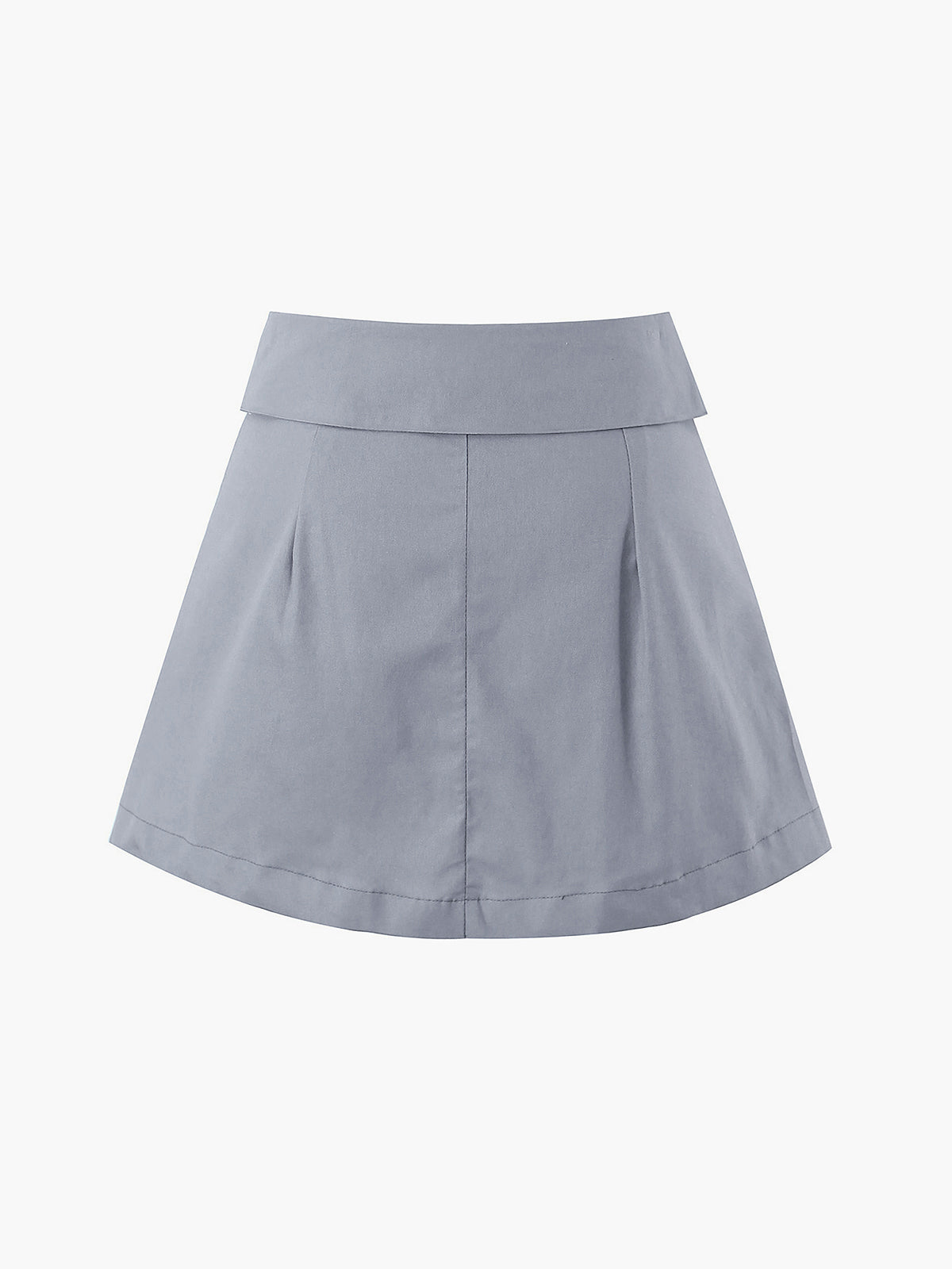 Live It Up Fold Over Pleat Mini Skirt